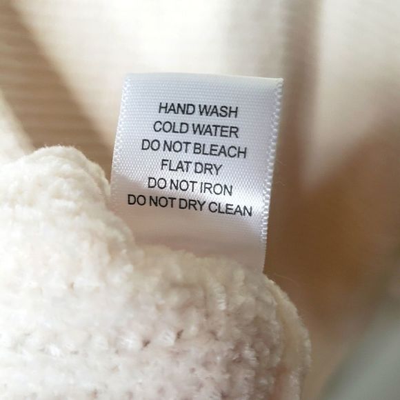 Being Sweet Batwing Chenille Sweater (White) - Picture 9 of 11